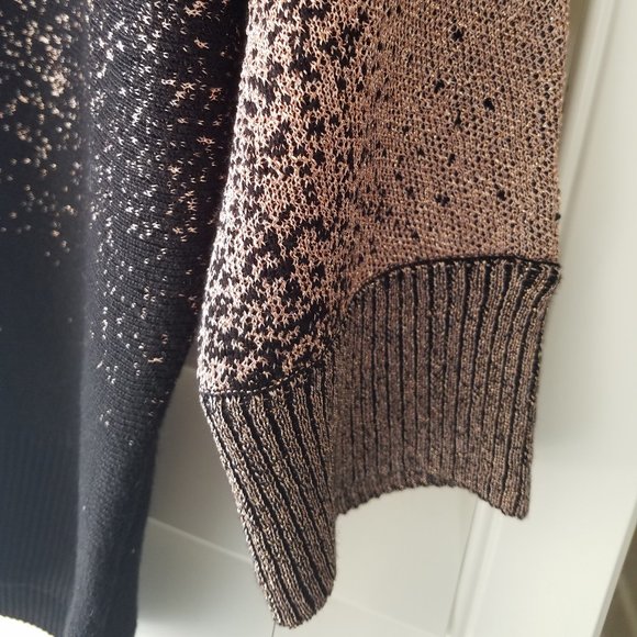 Dolman Speckled Ombré Sweater Top Shirt Blouse Barbiecore Pink Fashion - Picture 2 of 6